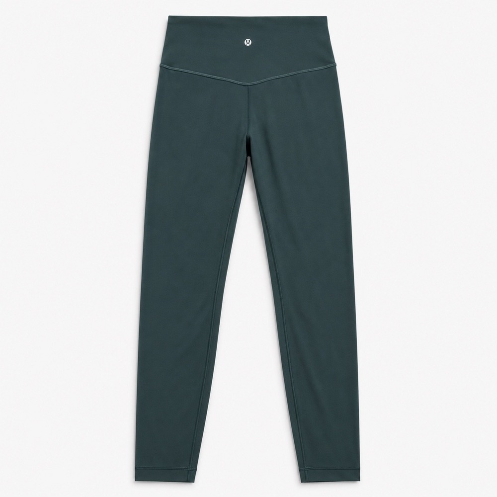 Lululemon Align High-Rise Pant 25‎ Nulu Leggings Teal Green Size 4 Gym